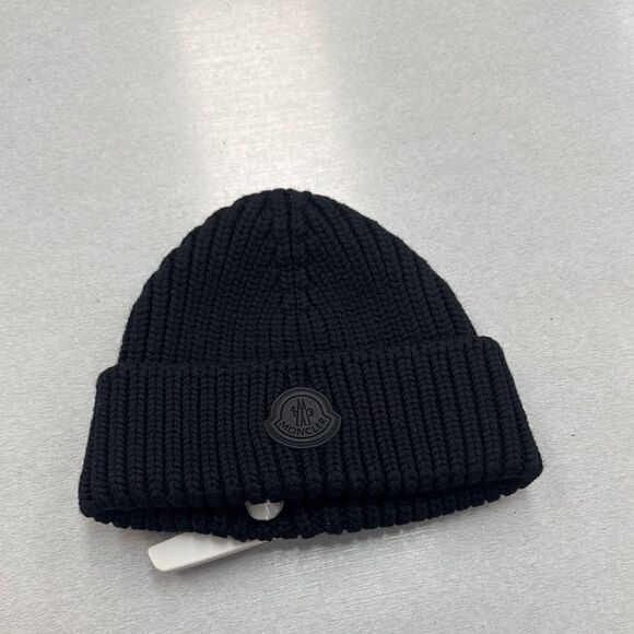 Moncler Dark Knit Hat - Picture 1 of 4